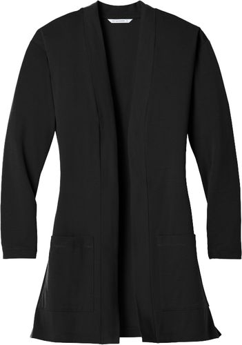 Ladies Long Pocket Cardigan (D) image thumbnail