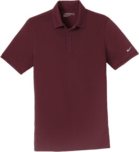 Mens NIKE Dri-Fit Players Modern Fit Polo (RED) image thumbnail