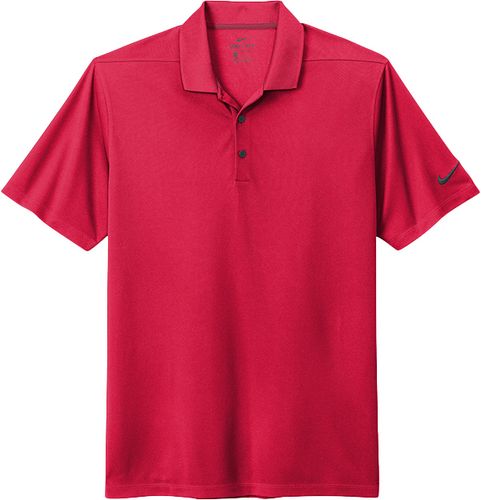 Mens Nike Dri-Fit Micro Pique Polo (RED) image thumbnail