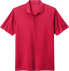 Image of Mens Nike Dri-Fit Micro Pique Polo (RED)