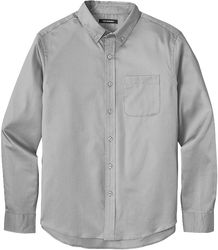 Image of Mens Long Sleeve Super Pro React Twill Shirt (L)