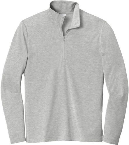 Sport Tek Triblend Wicking 1/4 Zip Pullover (L) image thumbnail