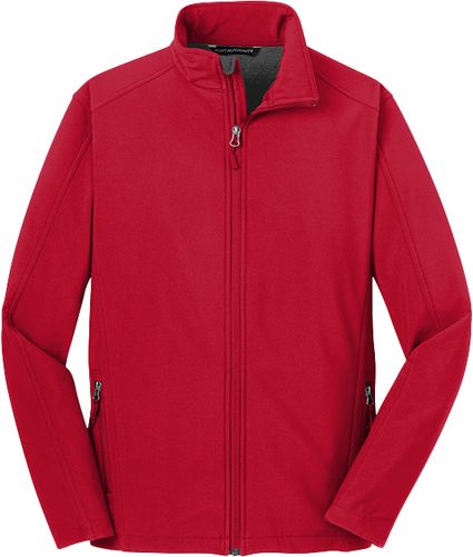 Mens Core Soft Shell Jacket (RED) image thumbnail