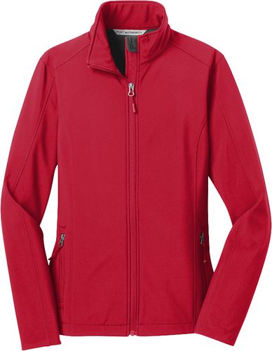 Ladies Core Soft Shell Jacket (RED) image thumbnail