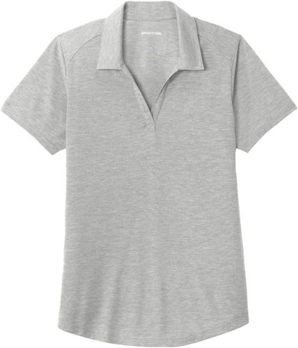 Ladies Tri-Blend Wicking Polo (L) image thumbnail