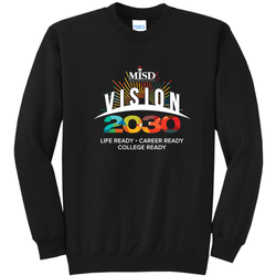 Image of Adult Crewneck Sweatshirt  (Vision 2030 1-W) - DTF