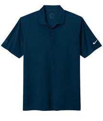 Image of Nike Men's Navy Dri-Fit Pique  Polo