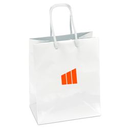 Image of Small White Gift Bag (Pack of 50)