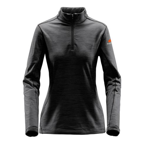 Stormtech Ladies' Charcoal Thermal Quarter Zip image thumbnail