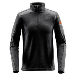 Image of Stormtech Men's Charcoal Thermal Quarter Zip