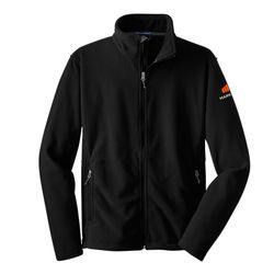 Image of Men's Black Fleece Full Zip Jacket