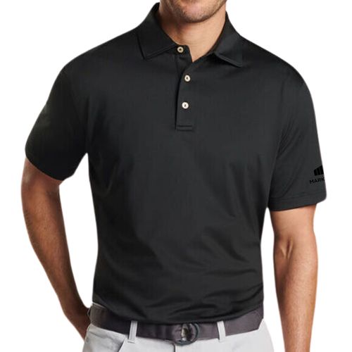 Peter Millar Men's Black Polo image thumbnail
