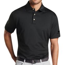 Image of Peter Millar Men's Black Polo