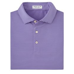 Image of Peter Millar Men's Violet Grove Stripe Polo