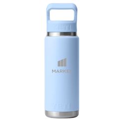 Image of Yeti Blue Sky 26oz Straw Cap Water Bottle