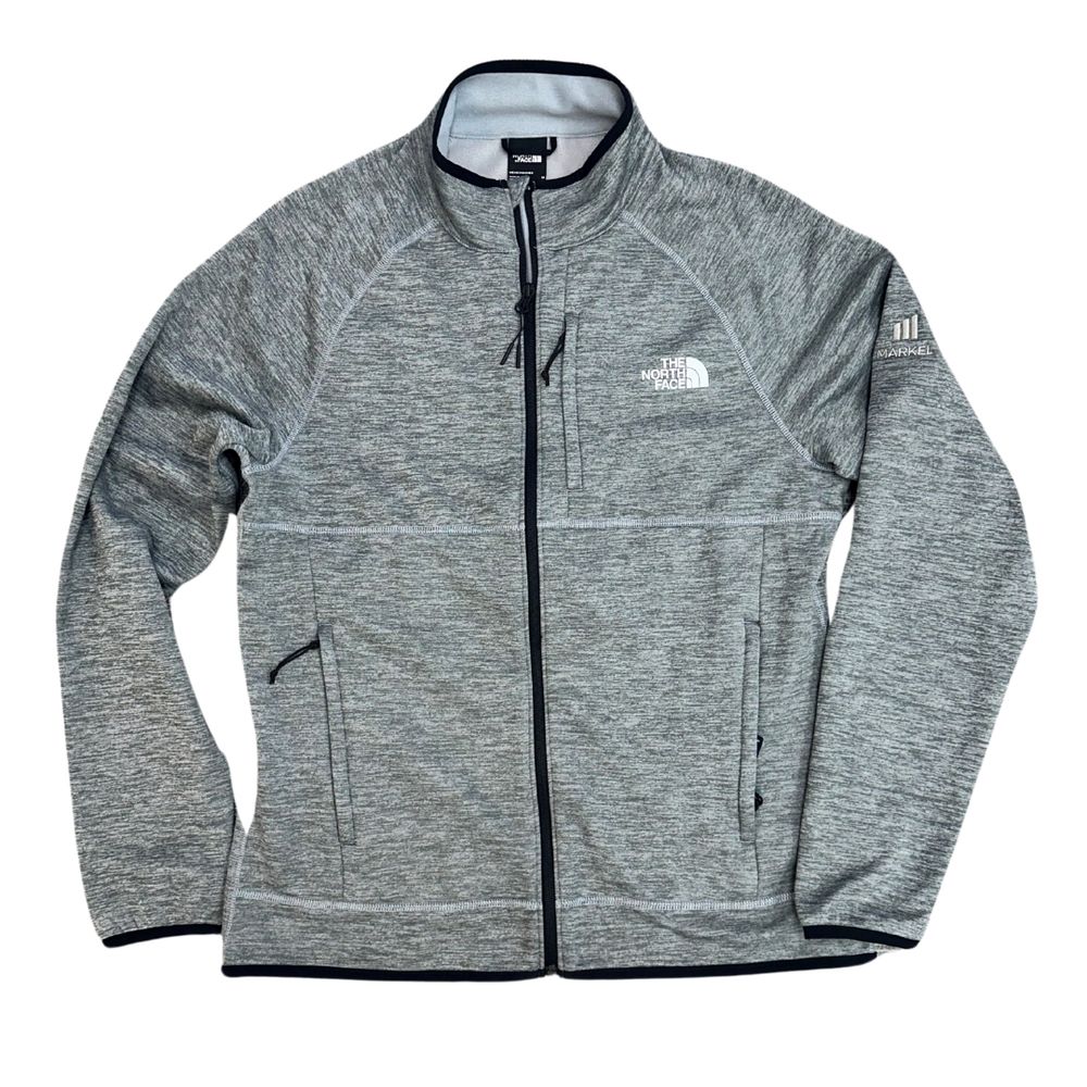 The North Face Men's Grey Full Zip Jacket primary image