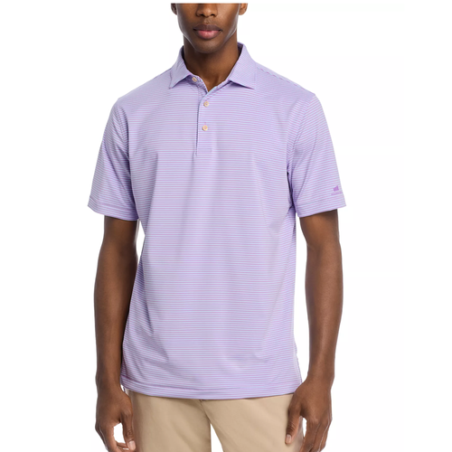 Peter Millar Men's Purple Hales Performance Polo image thumbnail