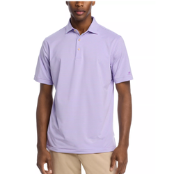 Image of Peter Millar Men's Purple Hales Performance Polo