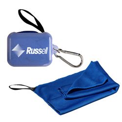 Image of Russell Cooling Towel in Carabiner Case