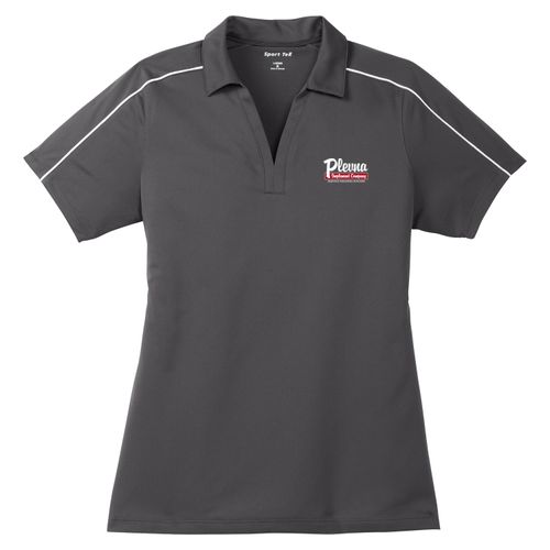 PLVS2 Ladies Micropique Sport-Wick Piped Polo image thumbnail