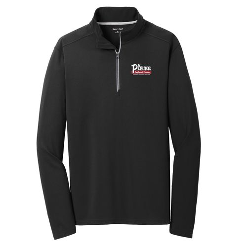 PLVS3 Sport-Wick Textured 1/4 Zip Pullover image thumbnail
