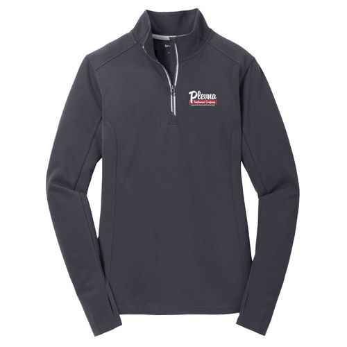 PLVS4 Ladies Sport-Wick Textured 1/4 Zip Pullover image thumbnail