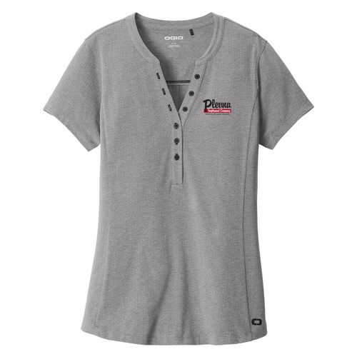 PLVS11 Ogio Ladies Tread Henley image thumbnail