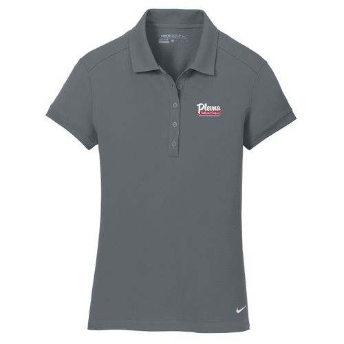 PLVS24 Nike Ladies DriFit Solid Icon Polo image thumbnail