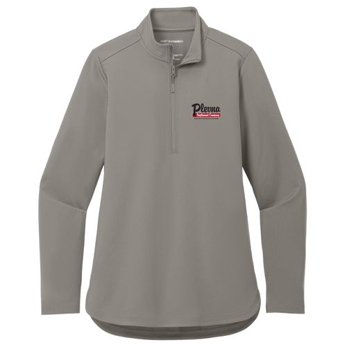 PLVJ21 Ladies Double Knit 1/4 Zip image thumbnail