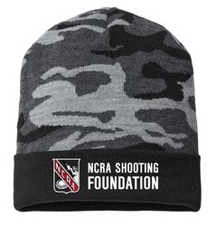 Image of USA Made Camo Cuffed Beanie