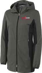 Image of Port Authority Ladies Active Hooded Soft Shell Jacket. L719