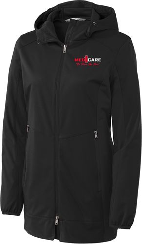 Port Authority Ladies Active Hooded Soft Shell Jacket. L719 image thumbnail