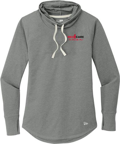 New Era Ladies Sueded Cotton Blend Cowl Tee LNEA123 image thumbnail