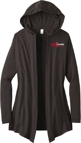 District Women's Perfect Tri Hooded Cardigan. DT156 image thumbnail