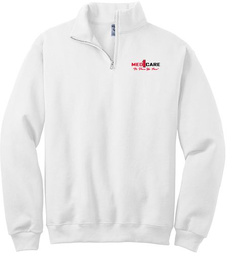 JERZEES - NuBlend 1/4-Zip Cadet Collar Sweatshirt. 995M image thumbnail