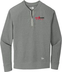 Image of New Era Sueded Cotton Blend 1/4-Zip Pullover NEA123