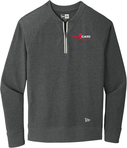 New Era Sueded Cotton Blend 1/4-Zip Pullover NEA123 image thumbnail