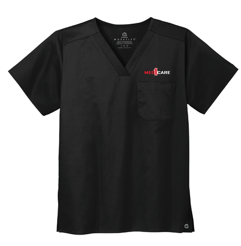 WonderWink Unisex WorkFlex Chest Pocket V-Neck Top WW3160 image thumbnail