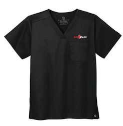 Image of WonderWink Unisex WorkFlex Chest Pocket V-Neck Top WW3160