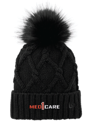 Image of New Era Faux Fur Pom Beanie NE911