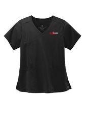 Image of WonderWink Women's Premiere Flex Mock Wrap Top WW4268