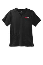 Image of WonderWink Men's Premiere Flex V-Neck Top WW5068
