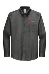 Image of Brooks Brothers Tall Wrinkle-Free Stretch Nailhead Shirt TBB18002