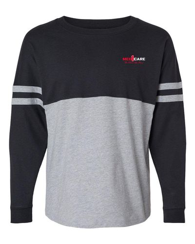 Women's Pom Pom Long Sleeve Jersey T-Shirt - BW3514 image thumbnail