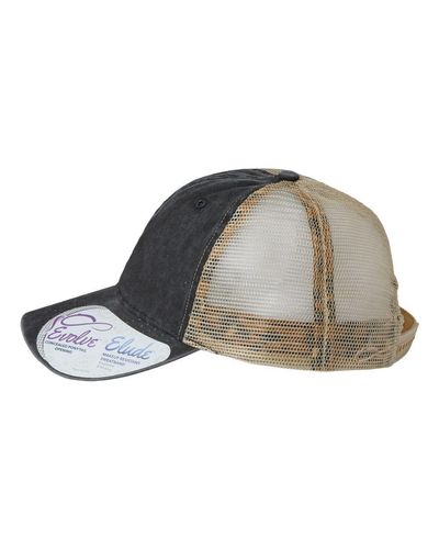 Women's Washed Mesh-Back Cap - TESS image thumbnail
