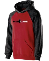 Image of Youth Cotton/Poly Fleece Banner Hoodie