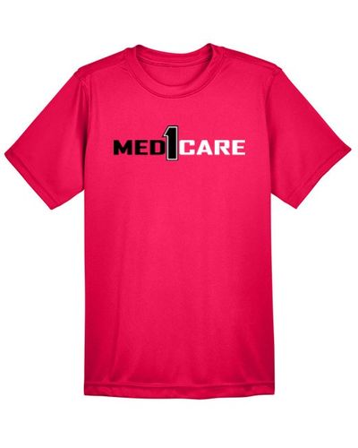 Youth Cool & Dry Basic Performance T-Shirt image thumbnail