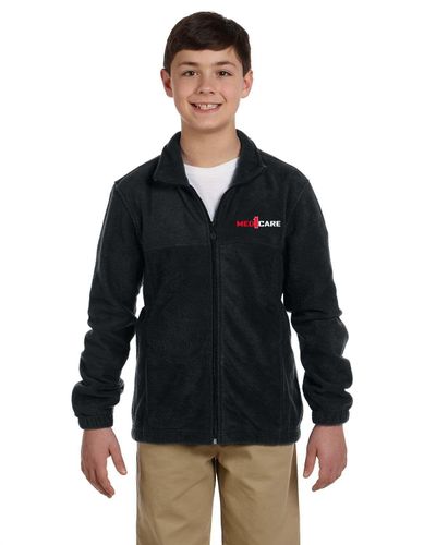 Youth 8 oz. Full-Zip Fleece image thumbnail