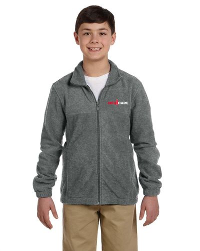 Youth 8 oz. Full-Zip Fleece image thumbnail