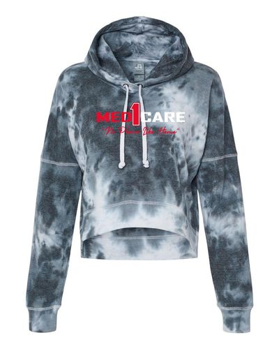 Women's Crop Hooded Sweatshirt - 8853 image thumbnail